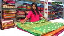 Thread work Raw Silk saree Collections