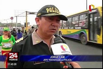 Motos siguen circulando en Vía de Evitamiento a pesar de restricción
