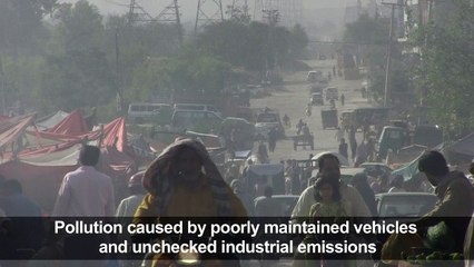 Pakistan cities gasp for clean air