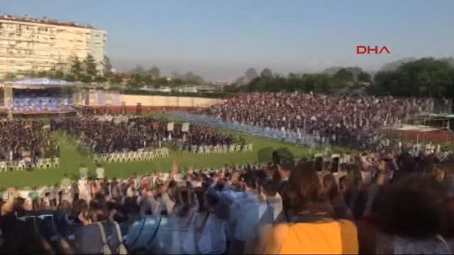Boğaziçi Üniversitesi Mezuniyet Töreninde Rektöre Protesto