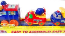 Train and Car Videos For Kids I Play Train Toy Construction Equipment I Trains Videos For Children
