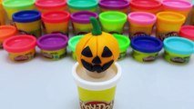Play Doh Halloween Pumpkin Jack-O-Lanterns Play Doh Halloween - Play Doh Stop Motion Ani