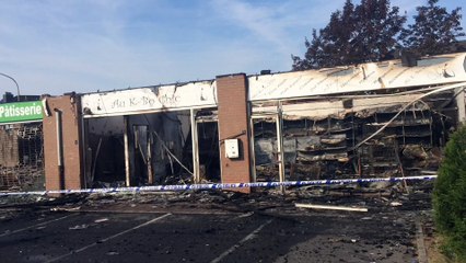 Incendie à Fléron