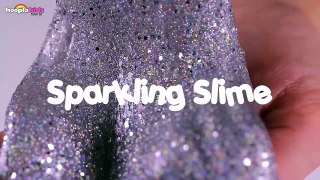 DIY Sparkling Slime - How To Make Beautiful Glitter Slime-frodTFfK