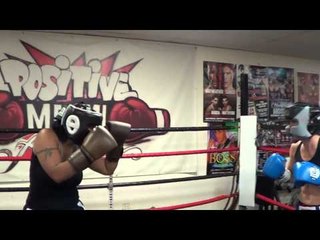 girls going at it in sparring EsNews