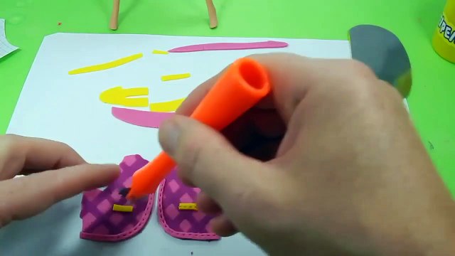 Barbie dress Dough making dress up barbie doll from play dough-jFSe46O5rM8