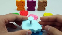 Learn Colors Play Doh Hello Kitty Molds Fun & Creative for Kids ❤ Play Doh With Me!-4Dx2Rd1bm0s