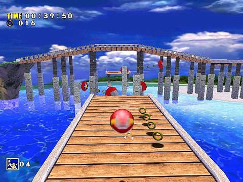 Sonic Adventure DX Mangatd mod 3 part 01 - Knuckles et Knuckles à Emerald coast