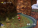 Sonic Adventure DX Mangatd mod 3 part 05 - Knuckles & Knuckles à Red mountain et Sky deck