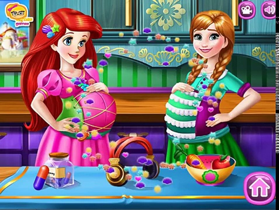 Et elsa Rapunzel disney amies enceintes princesse