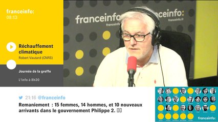 Canicule : "Les épisodes de chaleur sont plus fréquents partout dans le monde"