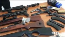 Carabinieri maxi sequestro di armi a Favara