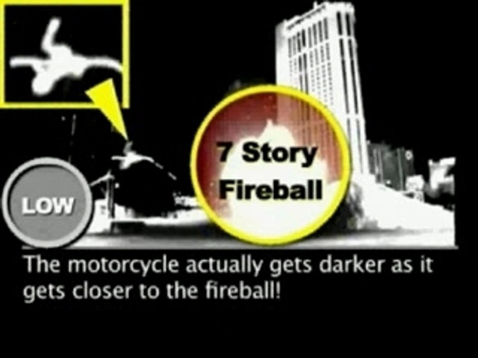 Criss Angel's motorcycle jump illusion revealed