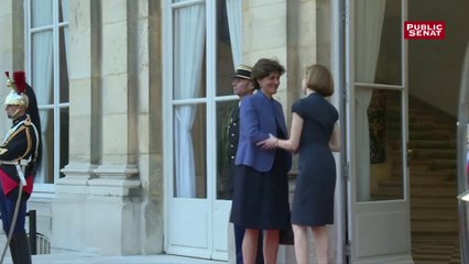 Passation de pouvoir au mininistère des Armées