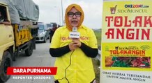 Antrean 7 Km Kendaraan Pemudik di Exit Tol Pejagan