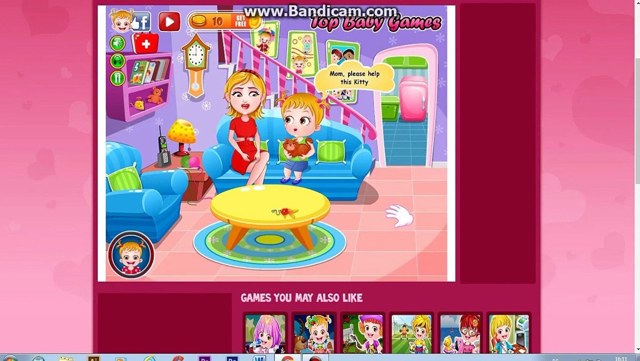 BABY HAZEL FLUFFY CAT - Games for Girls-XwKy_wljsVc