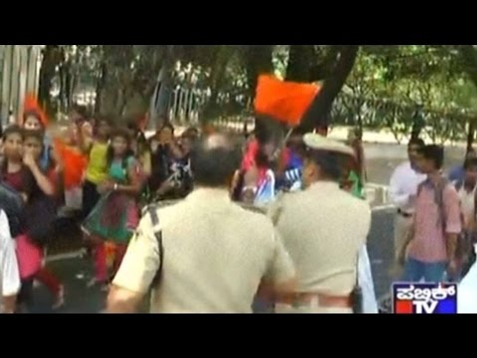 Bangalore: ABVP Protests Planned Near South End Circle & Mysore Bank Circle