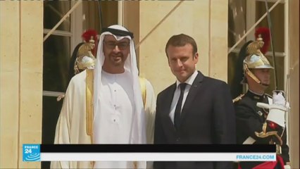 ماذا بحث ولي عهد أبوظبي مع ماكرون؟
