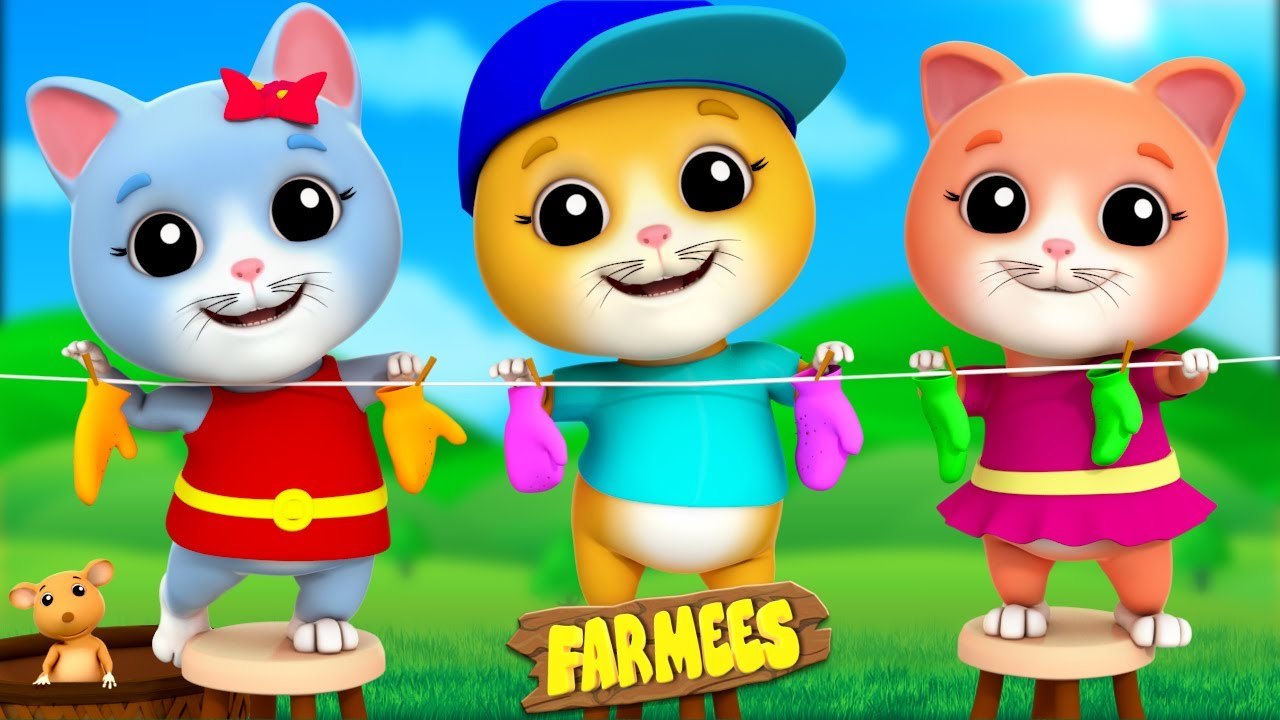 Three Little Kittens - THE BEST Nursery Rhymes and Songs for Children ...