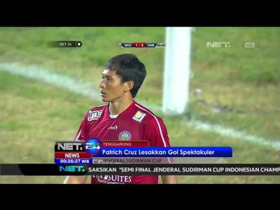 Mitra Kukar Sukses Berikan Kekalahan Perdana Arema Chronus - NET24