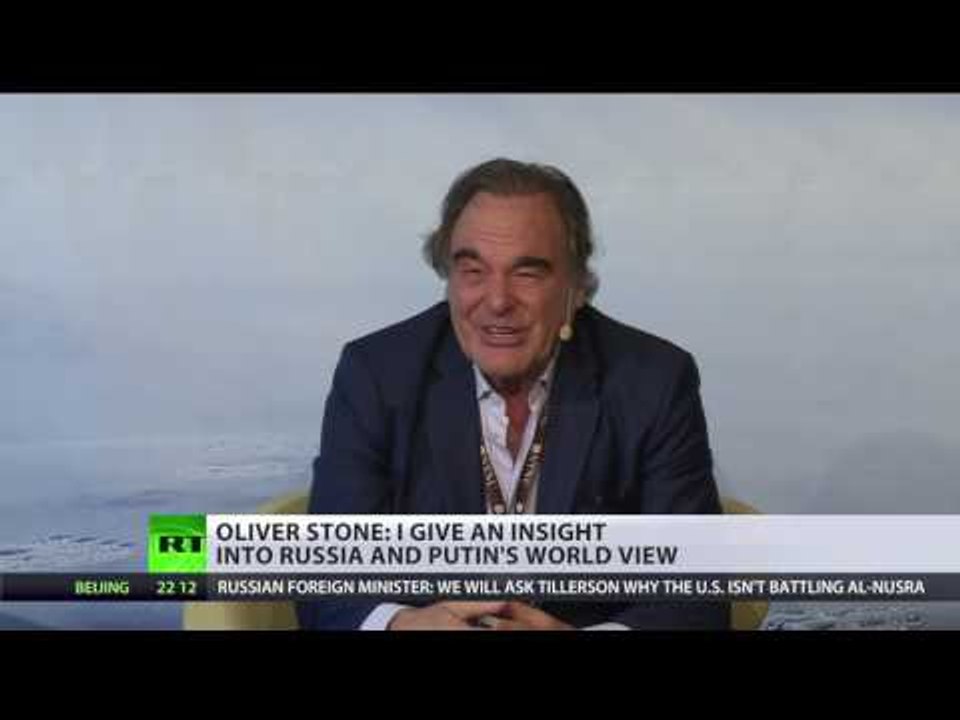 'Putin's body language tells more than words' - Oliver Stone