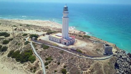 Faro Trasfalgar, Cadiz, Mavic Pro Dji,