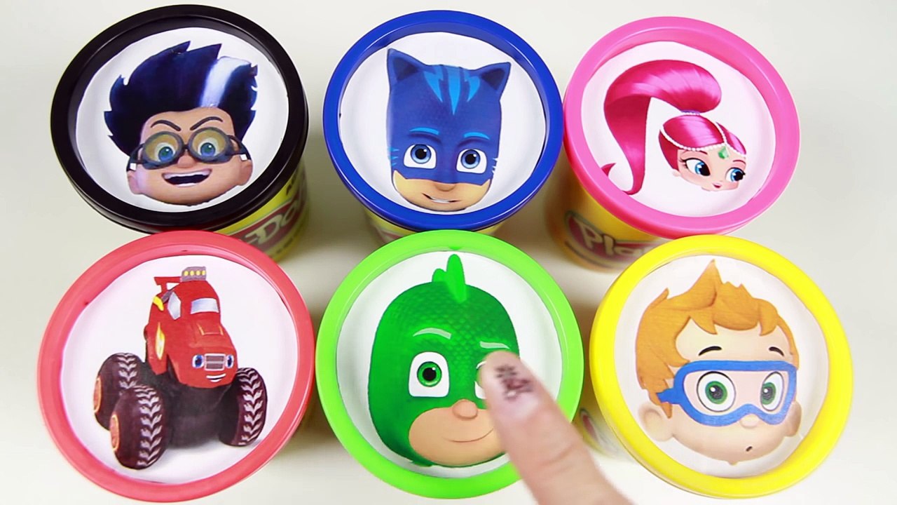 Blaze, Shimmer, Bubble Guppies, Paw Patrol, Peppa Pig Toys Nesting Dolls! Nick Jr Surprise