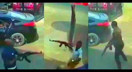 BREAKING: Armed Robbers that Attack Zenith Bank in Owerri is now in Police Custody ( Watch