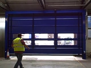 Rapid Action Folding Door - Westwood Security Shutters Ltd