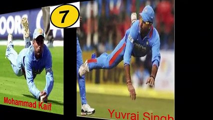 Top 10 best fielders of all time in cricket - YouTube