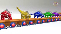 Learn Colors with Dinosaurs Wooden Train for Kids _ Colors Learning Videos with Dinosau