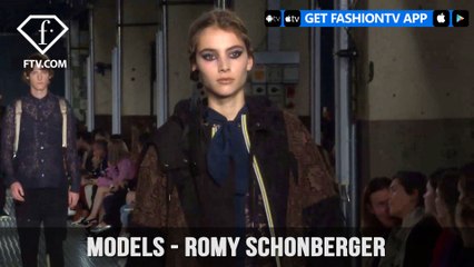 Models Spring/Summer 2017 Romy Schonberger | FashionTV