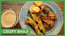 Crispy Bhaji Recipe in Telugu | బజ్జి | Tasty Snacks | పకోడీ | Quick Snacks | Telugu Vantalu