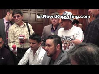 marcos maidana and robert garcia on mayweather rematch what will chino do EsNews