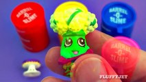 Learning Colors with Slime Barrel Surprise Shopkins for Ch