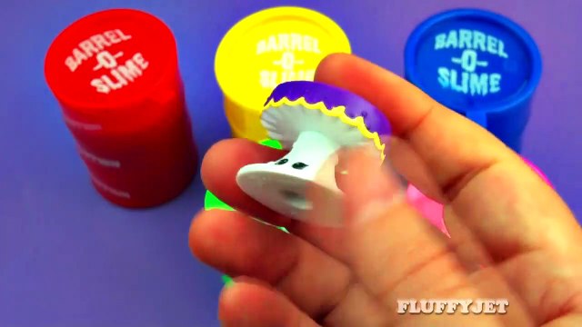 Learning Colors with Slime Barrel Surprise Shopkins for Child