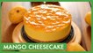 Mango Cheesecake Recipe in Telugu | మామిడి చీజ్ కేక్ | Gelatin Free Cheesecake Recipe | Vantalu