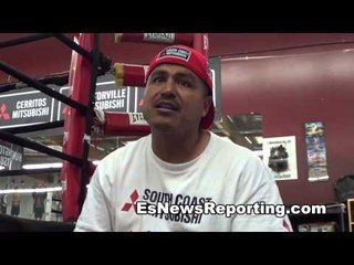 robert garcia after maidana first day in camp for mayweather rematch - EsNews