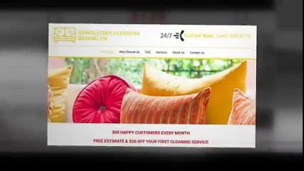 NYC Upholstery Cleaning