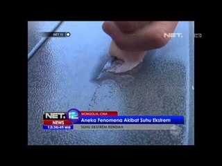 Aneka Fenomena Akibat Suhu Ekstrem - NET12