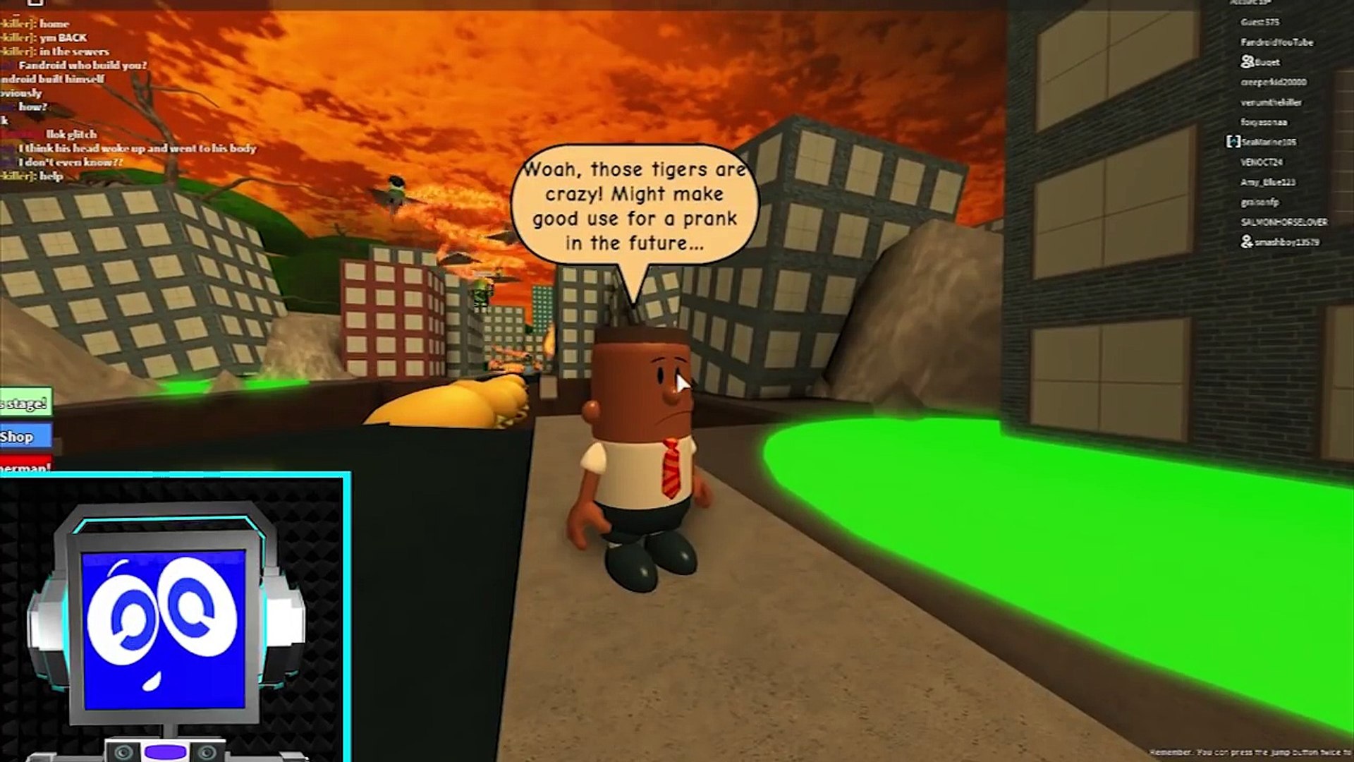 Captain Underpants Obby In Roblox Part 2 Superhero Fandroid Saves The Day - captain underpants obby in roblox part 2 superhero fandroid