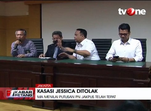 MA Tolak Kasasi Jessica Wongso
