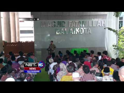 Presiden Jokowi Resmikan Mesjid Fatahilah di Balai Kota - NET16