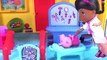 Disney Doc Mcstuffins Clinic Rescue Peppa Pig with Paw Patrol Sky help - Disney Junior toy