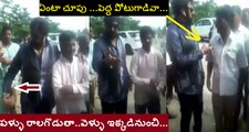 Telugu Top Hero Balakrishna Very Serious On Fans Behaviour   Viral Balakrishna Public Meeting (2)