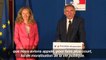 Passation: Bayrou met en garde Belloubet contre les "lobbys"