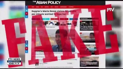 'Anti-Fake News Act of 2017', inihain sa Senado