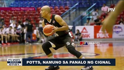 Potts, namuno sa panalo ng Cignal
