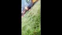 Vídeo mostra destruição após grave acidente na BR 101, em Guarapari