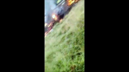 Vídeo mostra destruição após grave acidente na BR 101, em Guarapari